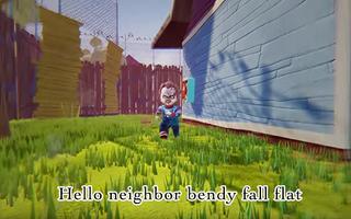 Hello Human Neighbor Fall Hide And Seek Flat Tips تصوير الشاشة 3