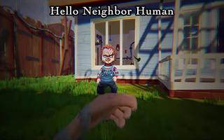 Hello Human Neighbor Fall Hide And Seek Flat Tips تصوير الشاشة 2