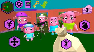 Neighbor Piggy. Obby Family Escape 3D تصوير الشاشة 3