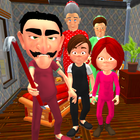 Neighbor's Secret. Family Escape 3D icône