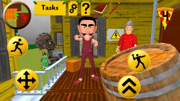 Neighbor's Secret. Family Escape 3D ảnh chụp màn hình 2