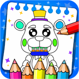 five coloring nightsmare أيقونة