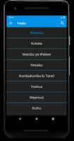 Swahili Bible App: Swahili Revised Union Version Ekran Görüntüsü 2