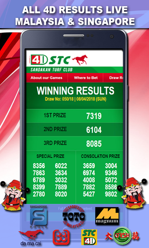All 4d Results Live Malaysia Singapore For Android Apk Download