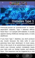 Diabetes Info & Meal Recipes Affiche