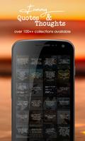 Funny Quotes and Thoughts captura de pantalla 1