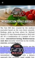 Fast 800 Diet - 7 Days Meal Plan Poster
