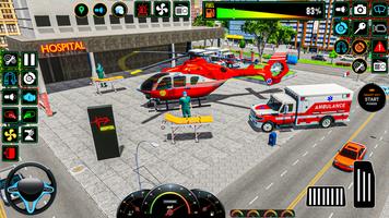 Ambulance Simulateur Chauffeur capture d'écran 2