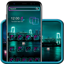 Neon City Night Theme APK