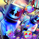 Neon DJ Marshmallow Theme APK