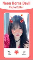 Neon Horns Photo Editor скриншот 3