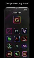 Neon Icon Designer & Changer โปสเตอร์