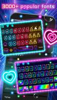 برنامه‌نما Neon Cool Keyboard&Themes عکس از صفحه