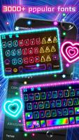 Neon Cool Keyboard&Themes captura de pantalla 2