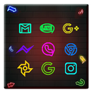 Neon Light Business Wall Theme APK