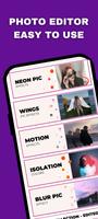 Neon Photo Effect - Editor Pro ポスター