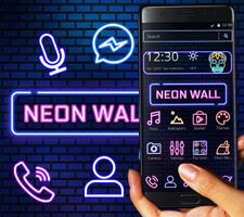 Neon wall theme স্ক্রিনশট 1