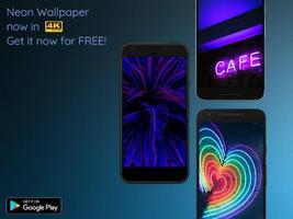 Wallpaper Neon 3D 4K poster