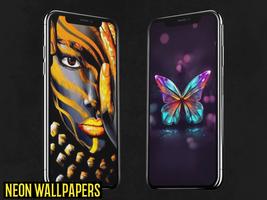NEON wallpapers पोस्टर