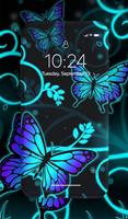 Butterfly Wallpaper الملصق