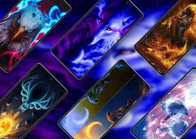 Neon Animals Wallpapers poster