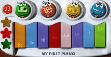 Piano Kids Music Instruments Affiche