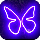 Neon Butterfly Wallpaper APK