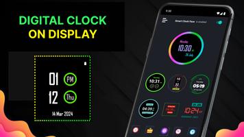 برنامه‌نما Neon Digital Clock عکس از صفحه