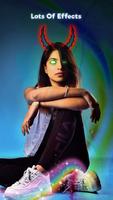 Neon Horns Devils Face Makeup  स्क्रीनशॉट 3