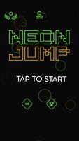 Neon Jump: Juego de Enfoque Affiche