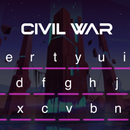 Neon Led keyboard - Civil War  APK