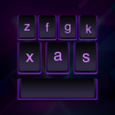 Teclado LED de neón - Tema de teclado mecánico APK