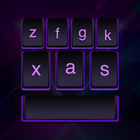 Teclado LED de néon - Tema de teclado mecânico ícone