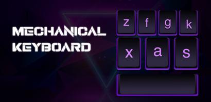 Teclado LED de néon - Tema de teclado mecânico imagem de tela 3
