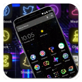 Neon Launcher 3D Light