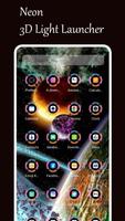 Neon Launcher 3D Light imagem de tela 2