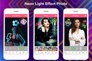 Neon Photo Editor - Light Photo Effect capture d'écran 2