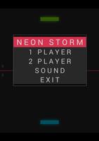 Neon Storm Affiche