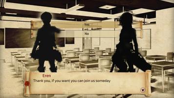 Attack on Titan: Visual Novel capture d'écran 3