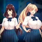 Visual Novel Anime Girl Story icône
