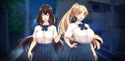 Visual Novel Anime Girl Story capture d'écran 3