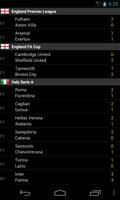 Soccer LiveScores 截图 1