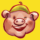 The three little pigs icon