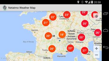 Netatmo Weather Map screenshot 1