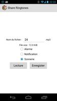 Share Ringtones capture d'écran 2