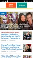 Berita Online  indonesia Pro & TV Online (Lengkap) Ekran Görüntüsü 2