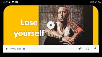Eminem Songs Video Populer capture d'écran 2