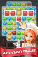 Cake Cooking POP : Match3 captura de pantalla 2