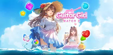 Guitar Girl Match 3