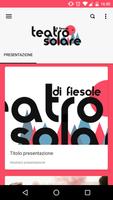 Teatro Solare Affiche